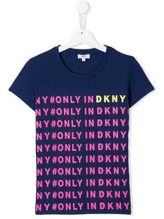 Dkny Kids футболка с логотипом