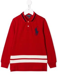 Ralph Lauren Kids рубашка-поло из ткани пике