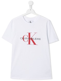 Calvin Klein Kids футболка с логотипом