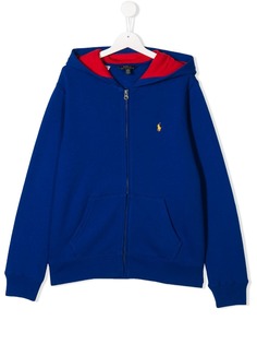 Polo Ralph Lauren худи на молнии с логотипом