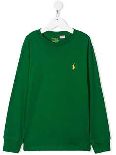 Ralph Lauren Kids футболка с длинными рукавами