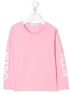 Calvin Klein Kids свитер с круглым вырезом