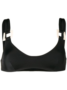 Solid & Striped лиф бикини с квадратными пряжками