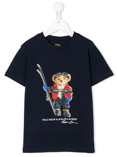 Ralph Lauren Kids футболка с принтом