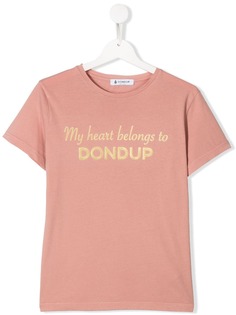 Dondup Kids футболка My Heart Belongs To
