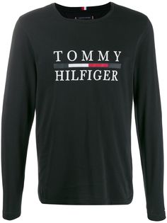 Tommy Hilfiger топ из джерси с логотипом