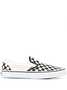 Vans слипоны в клетку