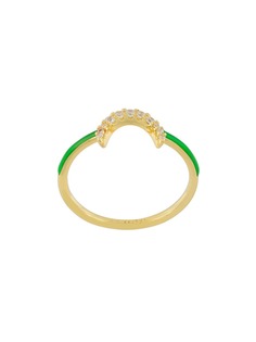 Eshvi half moon ring