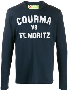Mc2 Saint Barth футболка с длинными рукавами и принтом Courma
