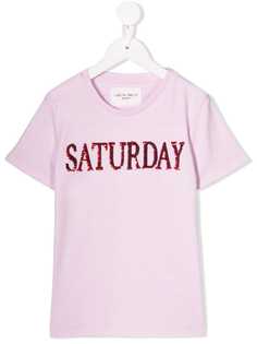 Alberta Ferretti Kids футболка с логотипом