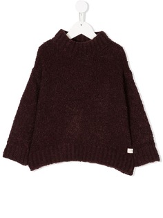 Tiny Cottons fluffy mock neck sweater