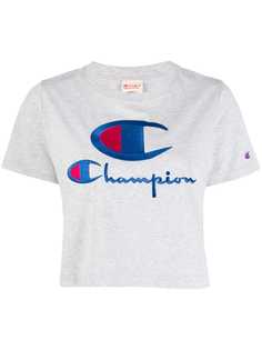 Champion футболка с вышитым логотипом