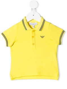 Emporio Armani Kids рубашка-поло с логотипом