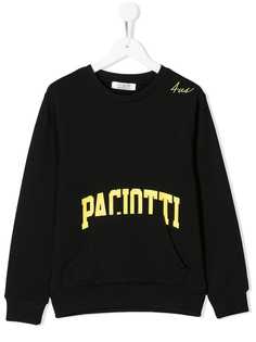 Cesare Paciotti 4Us Kids толстовка с контрастным логотипом