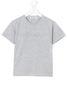Dondup Kids футболка с тисненым логотипом