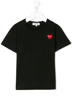 Comme Des Garçons Play Kids футболка с логотипом
