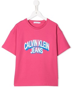 Calvin Klein Kids футболка с логотипом