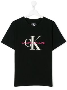 Calvin Klein Kids футболка с логотипом