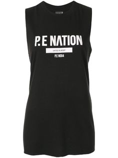 P.E Nation топ Lead Right без рукавов