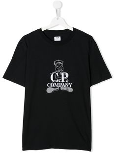 Cp Company Kids футболка с логотипом
