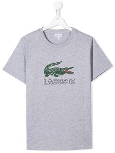 Lacoste Kids футболка с логотипом