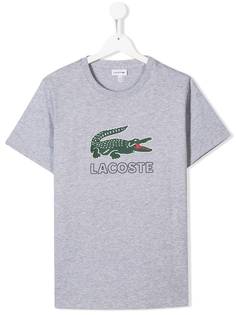 Lacoste Kids футболка с логотипом