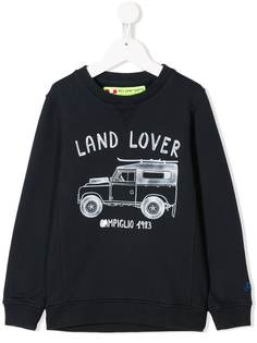 Mc2 Saint Barth Kids толстовка с принтом Land Rover