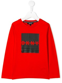 Dkny Kids футболка с логотипом