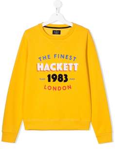 Hackett Kids свитер с длинными рукавами и логотипом