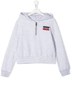 Levis Kids худи на молнии с логотипом