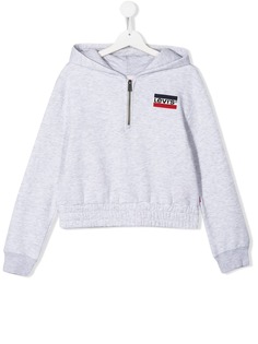 Levis Kids худи на молнии с логотипом