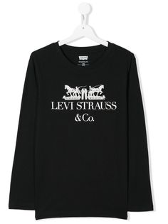 Levis Kids толстовка с логотипом