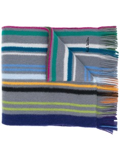 Paul Smith трикотажный шарф в полоску