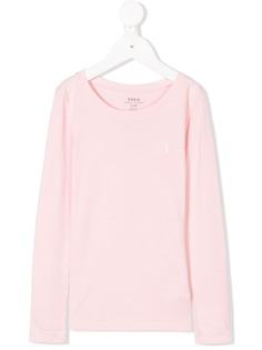 Ralph Lauren Kids round neck jumper
