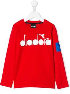 Diadora Junior топ с длинными рукавами и логотипом