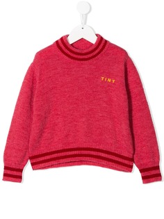 Tiny Cottons свитер с вышитым логотипом