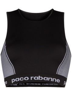 Paco Rabanne спортивный бюстгальтер в стиле колор-блок