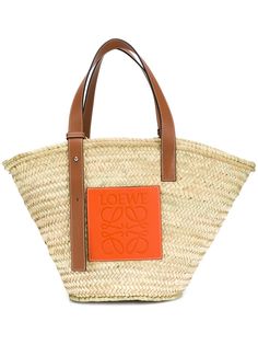 Loewe плетеная сумка-корзина