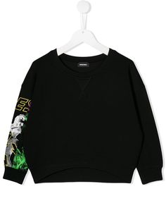 Diesel Kids толстовка с графичным принтом