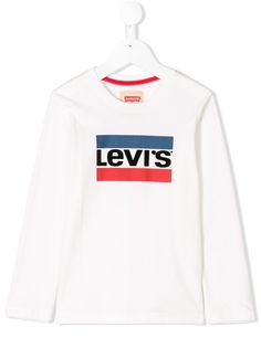 Levis Kids футболка с принтом логотипа
