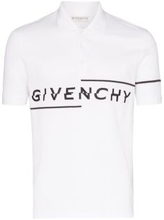 Givenchy рубашка-поло с логотипом