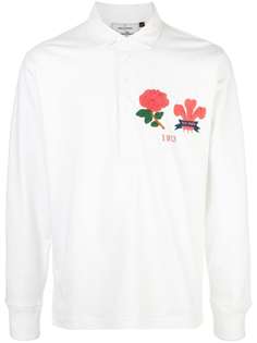 ROWING BLAZERS рубашка-поло с вышивкой Rose