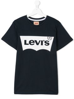Levis Kids футболка с принтом логотипа