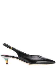 Paul Smith туфли-лодочки с полосатой стелькой