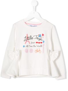 Simonetta толстовка Little Joys с бантами