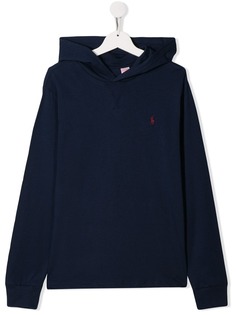 Ralph Lauren Kids свитер с капюшоном