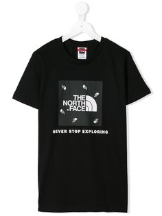 The North Face Kids футболка с графичным принтом