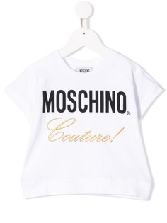 Moschino Kids костюм с вышивкой Couture