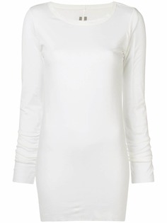 Rick Owens длинный джемпер с драпировкой