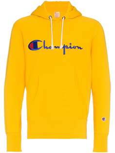 Champion толстовка с вышитым логотипом и капюшоном